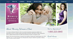 Desktop Screenshot of mowerywomensclinic.com